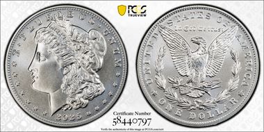 2025 $1 Morgan Dollar First Strike MS69