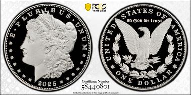 2025-S $1 Morgan Dollar First Strike PR70DCAM