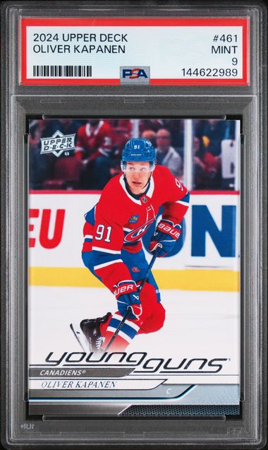 2024 Upper Deck Young Guns #461 Oliver Kapanen front