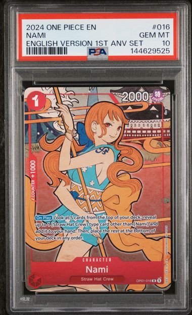 2024 One Piece #016 Nami front