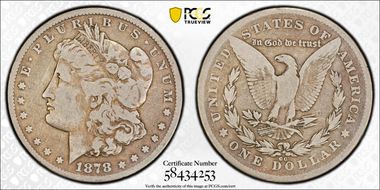 1878-CC $1 VG10