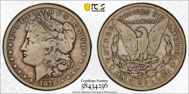 1878-CC $1 VG10