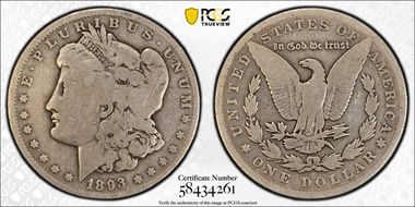 1893 $1 G4