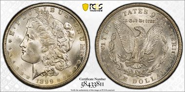 1899-O $1 MS64
