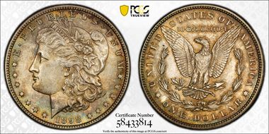 1898 $1 MS62