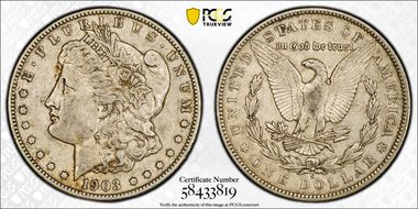 1903-S $1 XF45