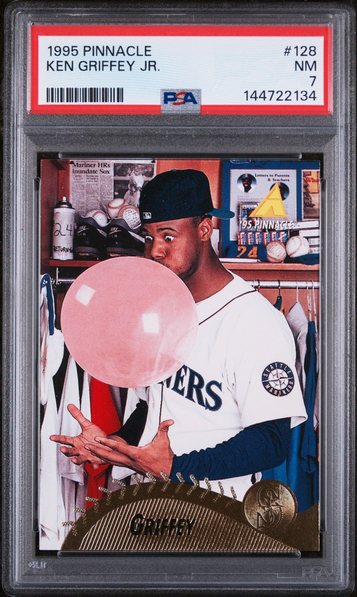 1995 Pinnacle PINNACLE #128 Ken Griffey Jr. front