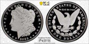 2025-S $1 Morgan Dollar PR70DCAM