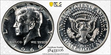 1966 50C No "FG", FS-901 SP66