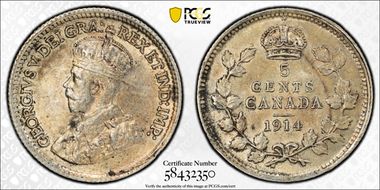 1914 5C AU58