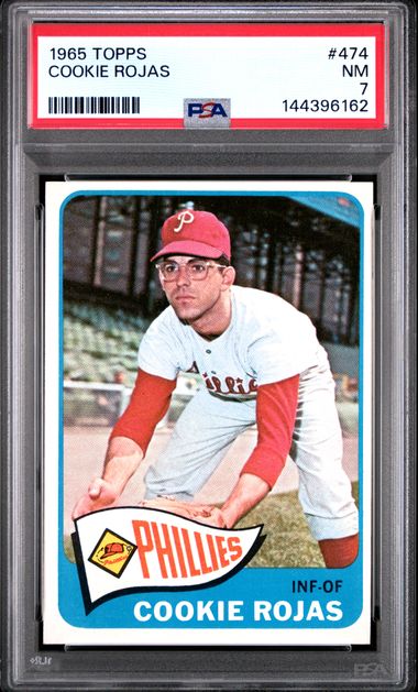 1965 Topps #474 Cookie Rojas front