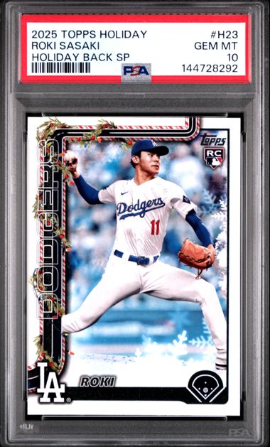 2025 Topps Topps Holiday Sp #H23 Holiday front