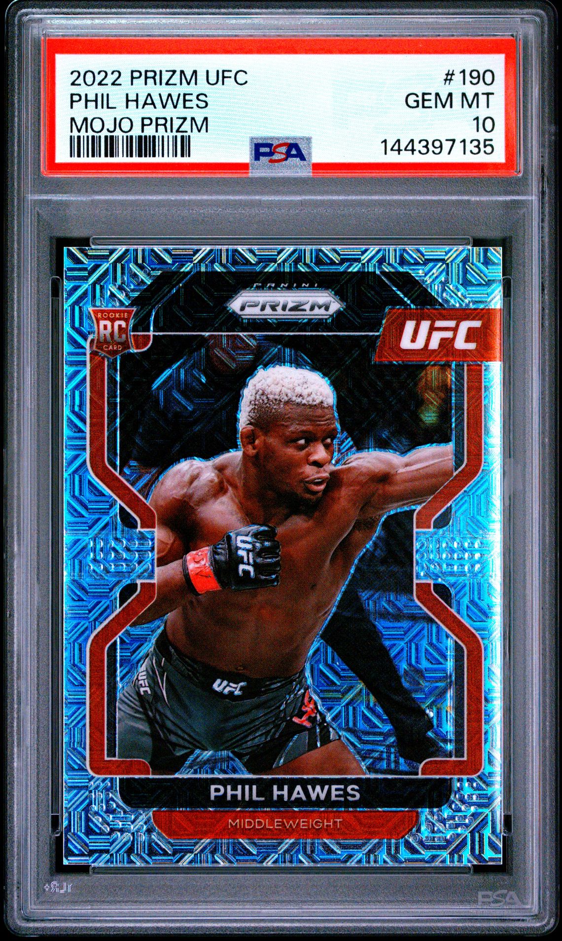 2022 Panini PANINI PRIZM UFC Mojo #190 Phil Hawes front