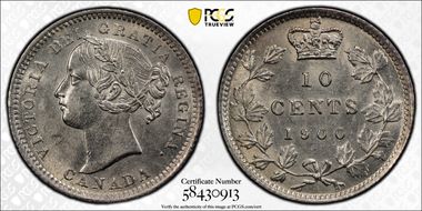 1900 10C MS62