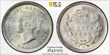 1880-H 5C MS62