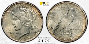1926-D $1 MS63