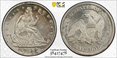 1858 50C N1