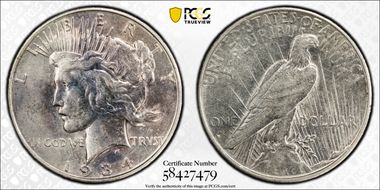1934-D $1 VAM 3, DDO, Medium D N1