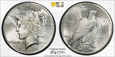 1926 $1 MS65