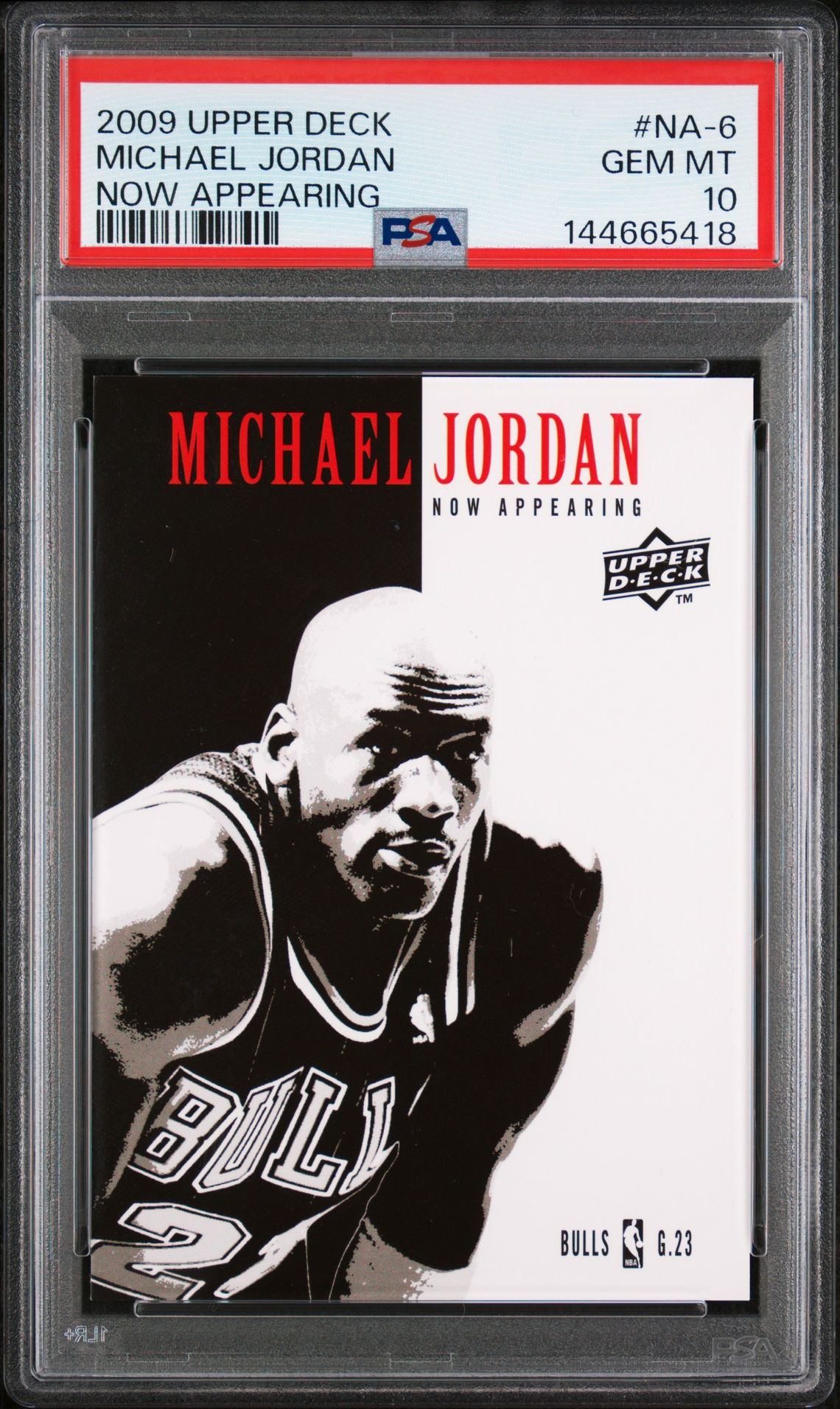 2009 Upper Deck #NA-6 Michael Jordan front