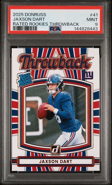 2025 Panini Donruss Rated Rookie #41 Jaxson Dart front