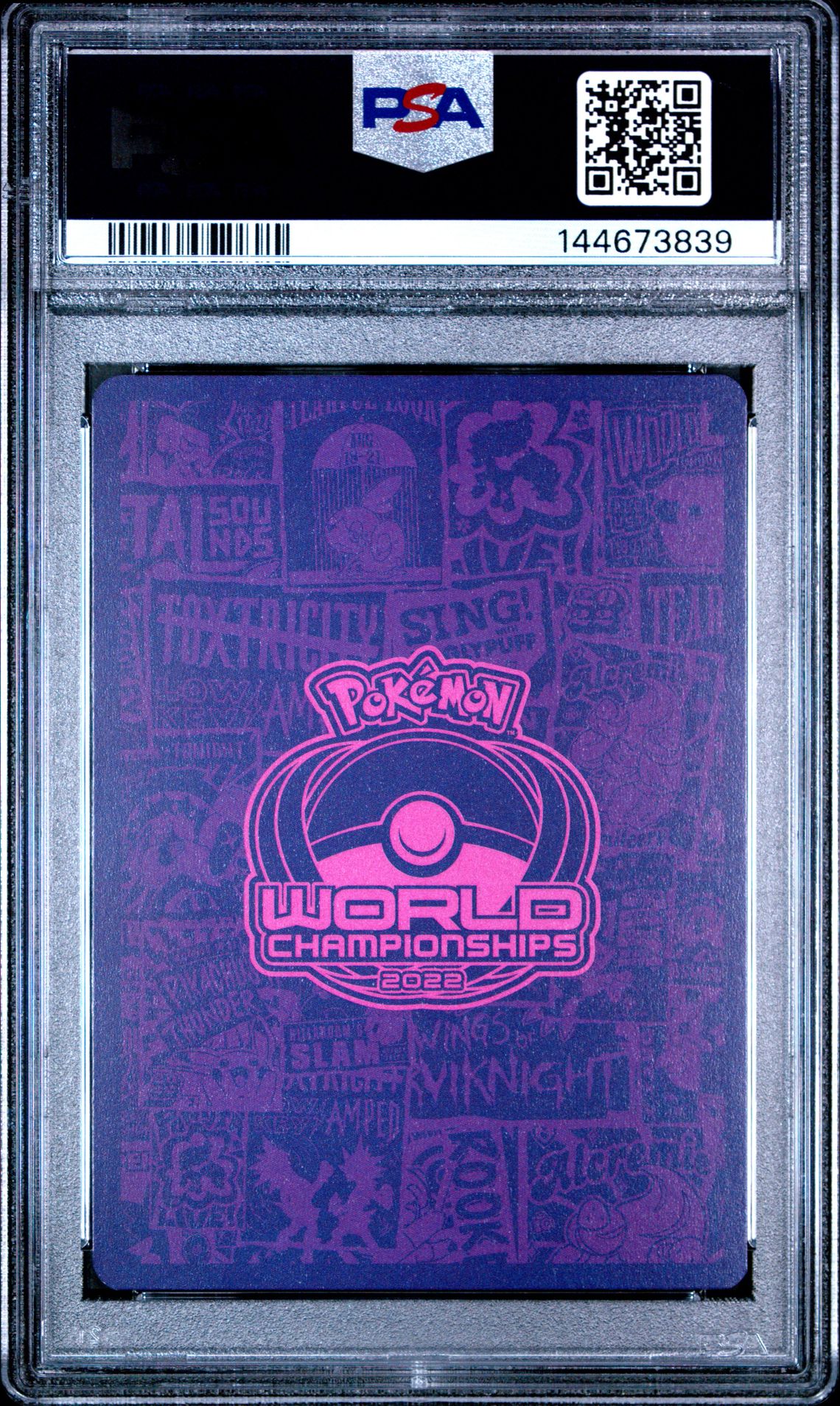 2023 Pokemon 2022 World Championships Deck: The Shape Of Mew Mew Vmax #114 (The Shape Of Mew) Mint 9 back
