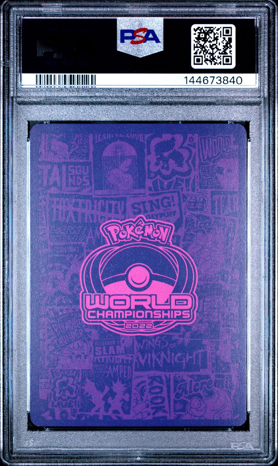 2023 Pokemon 2022 World Championships Deck: The Shape Of Mew Mew Vmax #114 (The Shape Of Mew) Mint 9 back