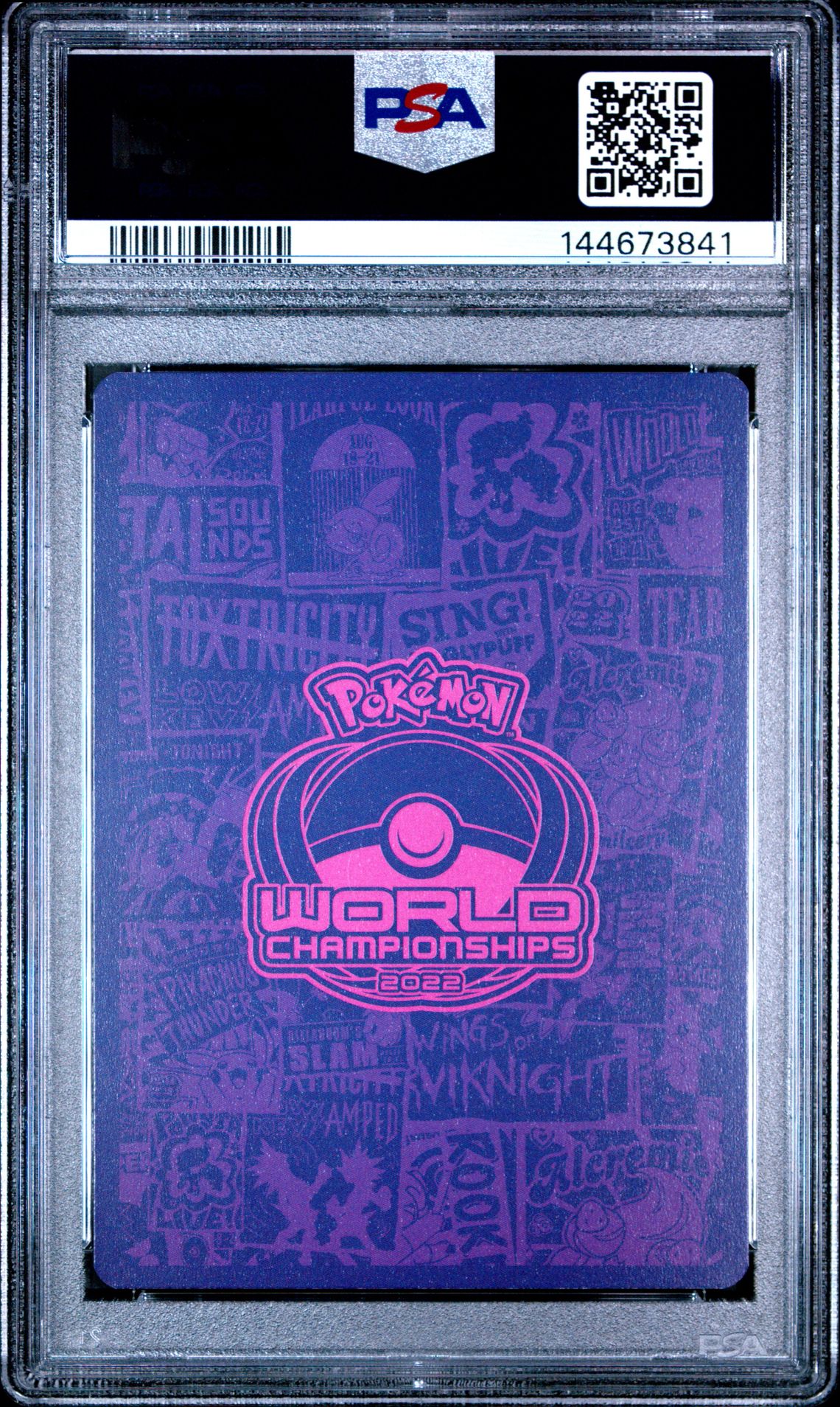 2023 Pokemon 2022 World Championships Deck: The Shape Of Mew Mew Vmax #114 (The Shape Of Mew) Mint 9 back