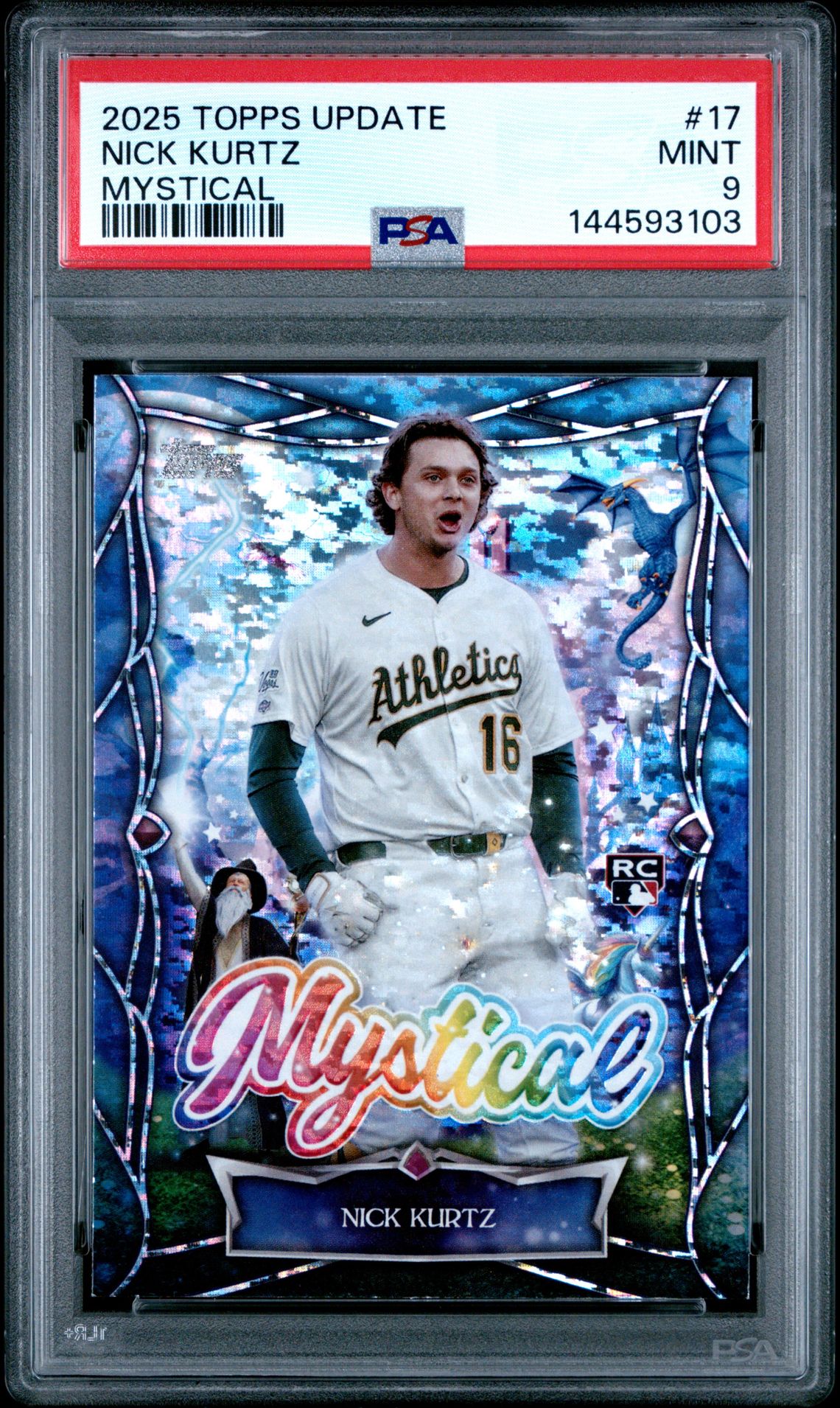 2025 Topps Update Mystical Nick Kurtz #17 Mint 9 front