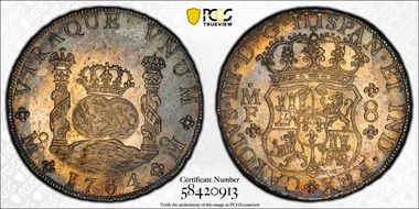 1764-Mo MF 8 R Calico-1087 MS62