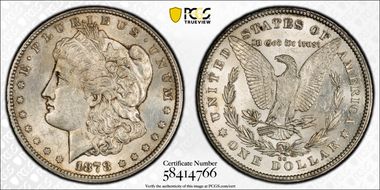1878-CC $1 MS61