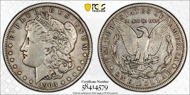1903-S $1 Micro S VF25