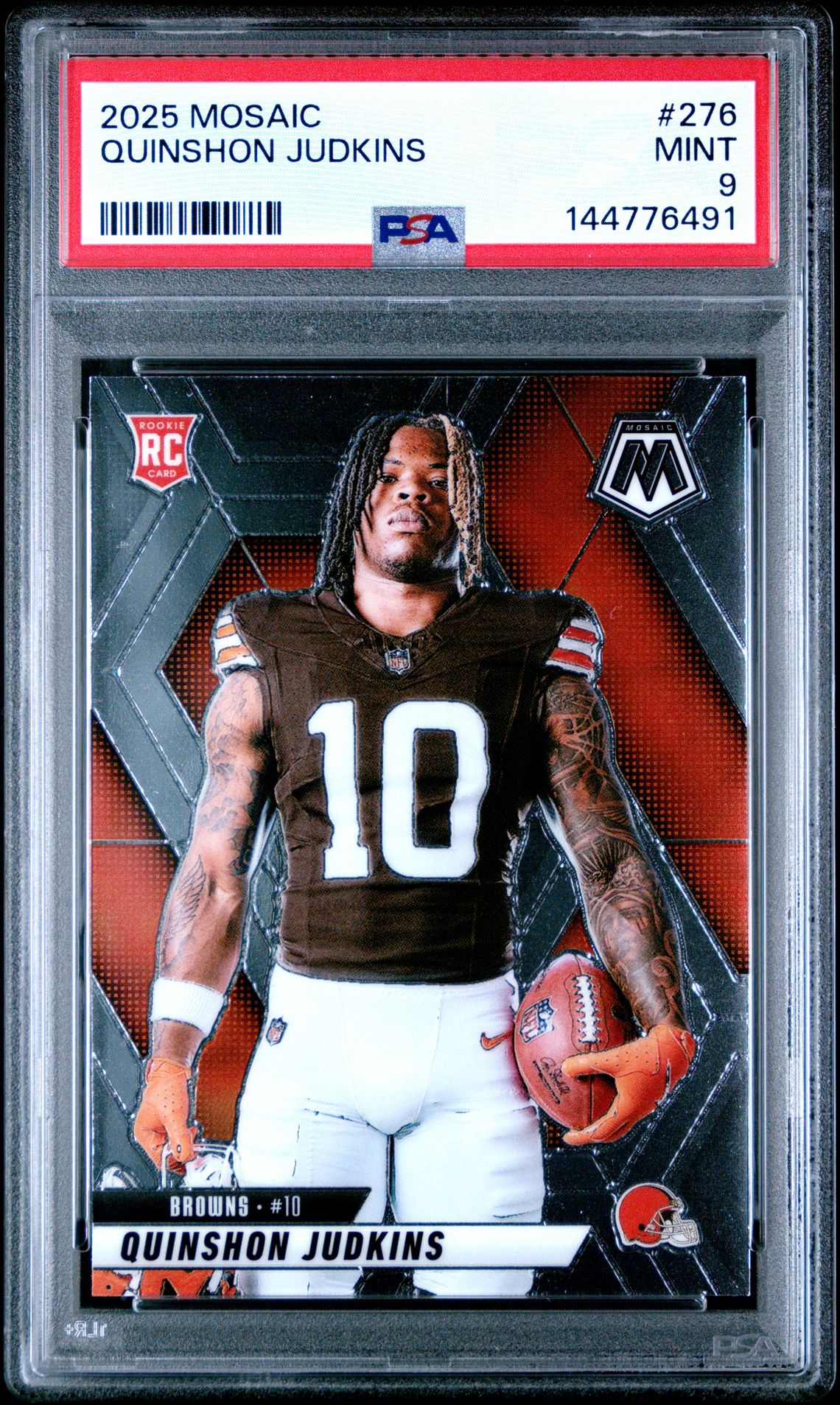 2025 Panini Mosaic Quinshon Judkins #276 Mint 9 front
