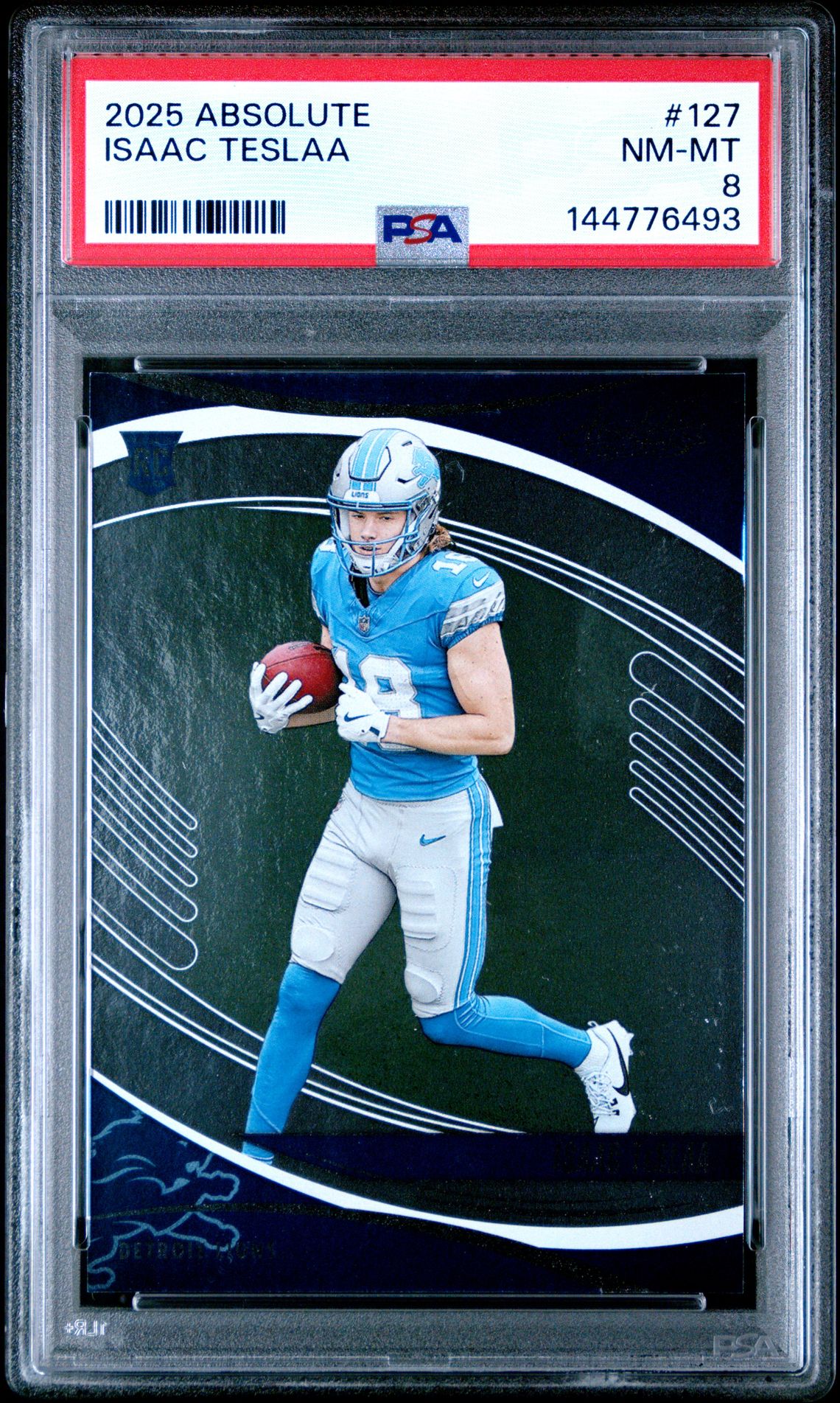 2025 Panini Absolute Isaac Teslaa #127 Nm-Mt 8 front