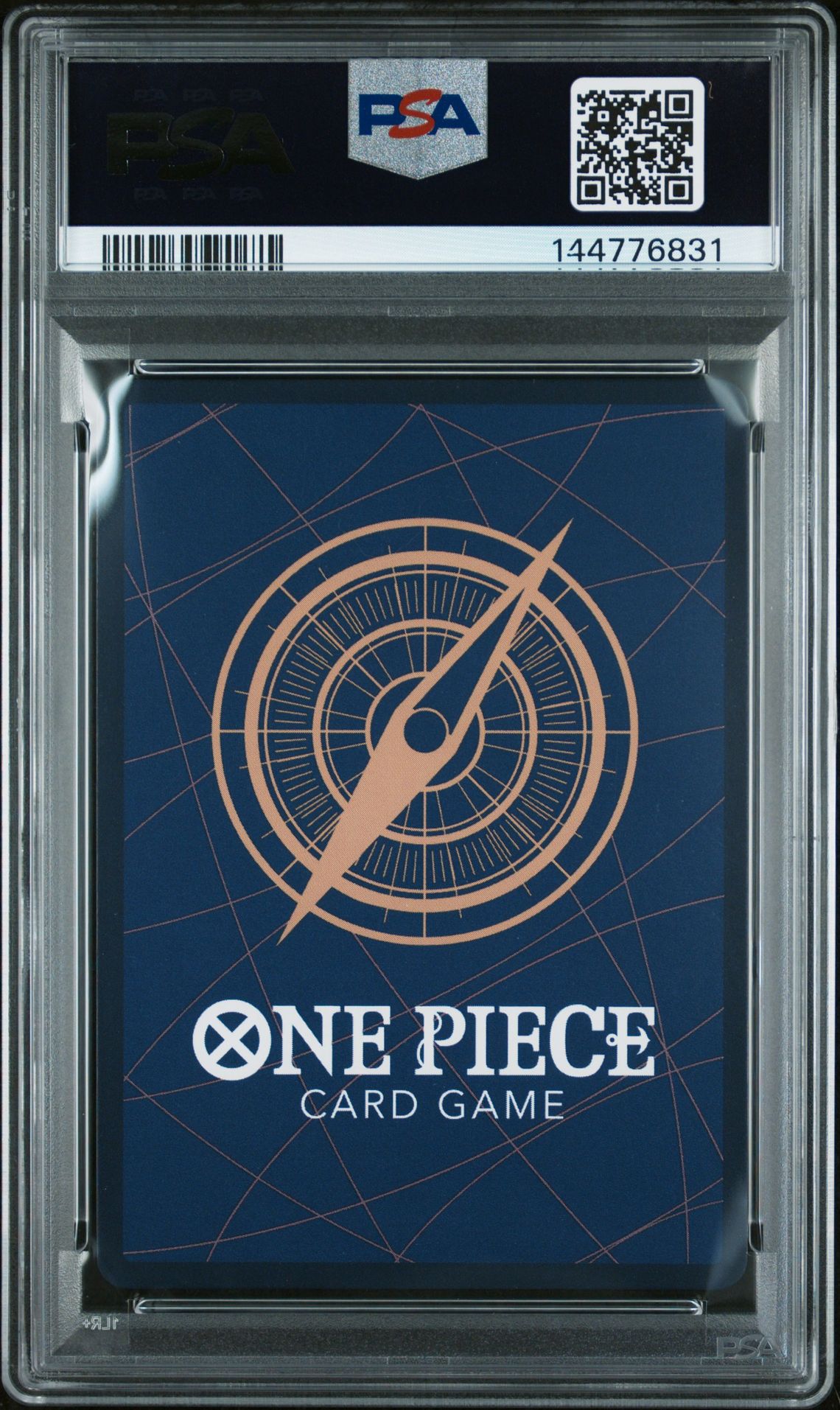 2023 One Piece Japanese Op05-Awakening Of The New Era Monkey D. Luffy #119 (Alternate Art) Gem Mt 10 back view - PSA certificate #144776831