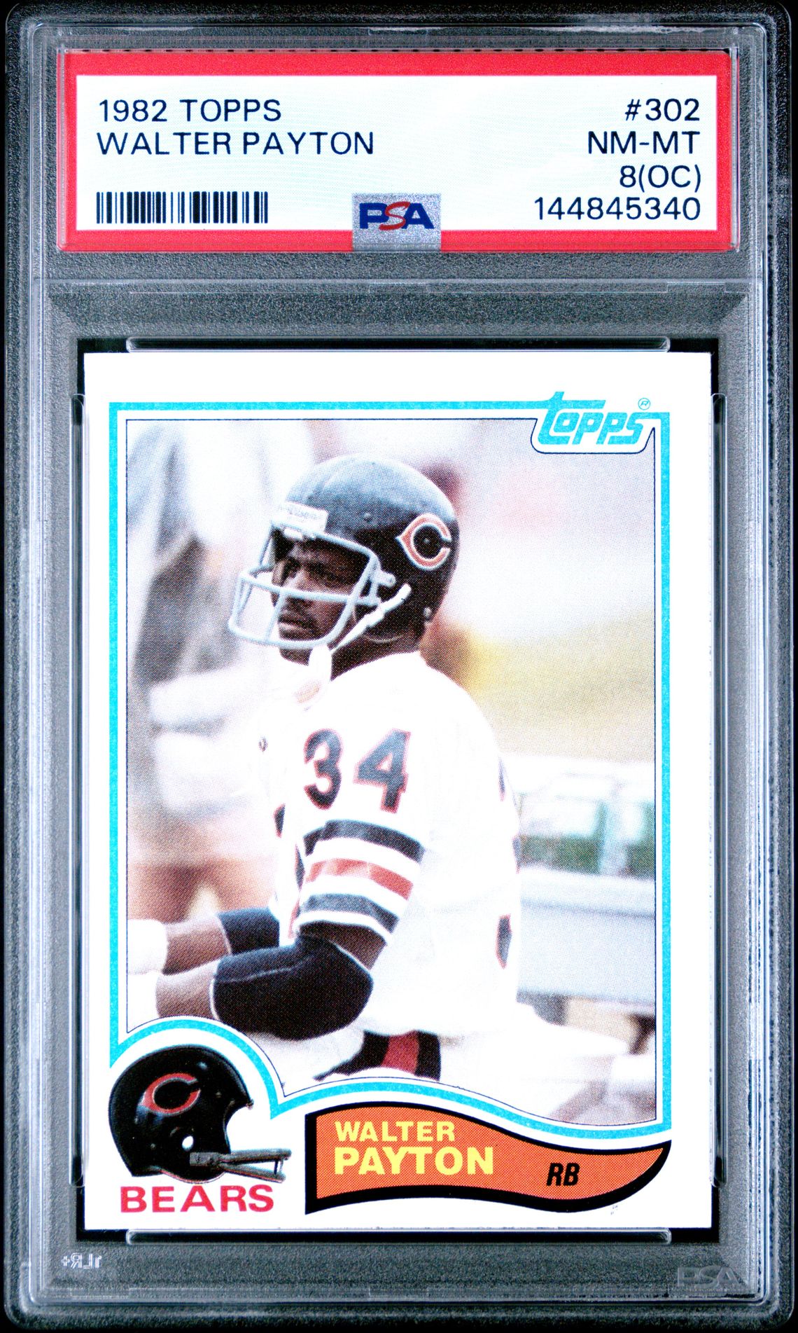 1982 Topps TOPPS #302 Walter Payton front