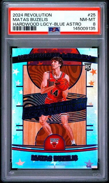 2024 Panini Blue #25 Matas Buzelis front