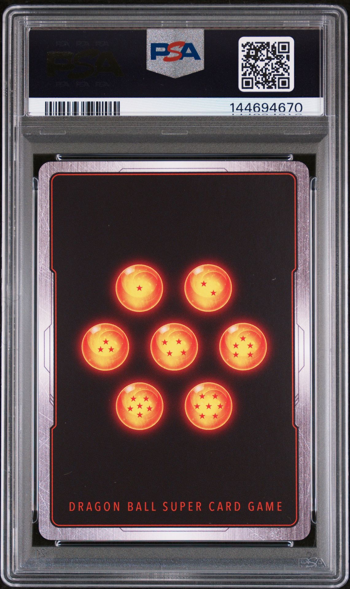 2023 Dragon Ball Super Card Game Series 21 Wild Resurgence Son Goku, Peace Rsltn #Bt21-148 (God Rare) Gem Mt 10 back