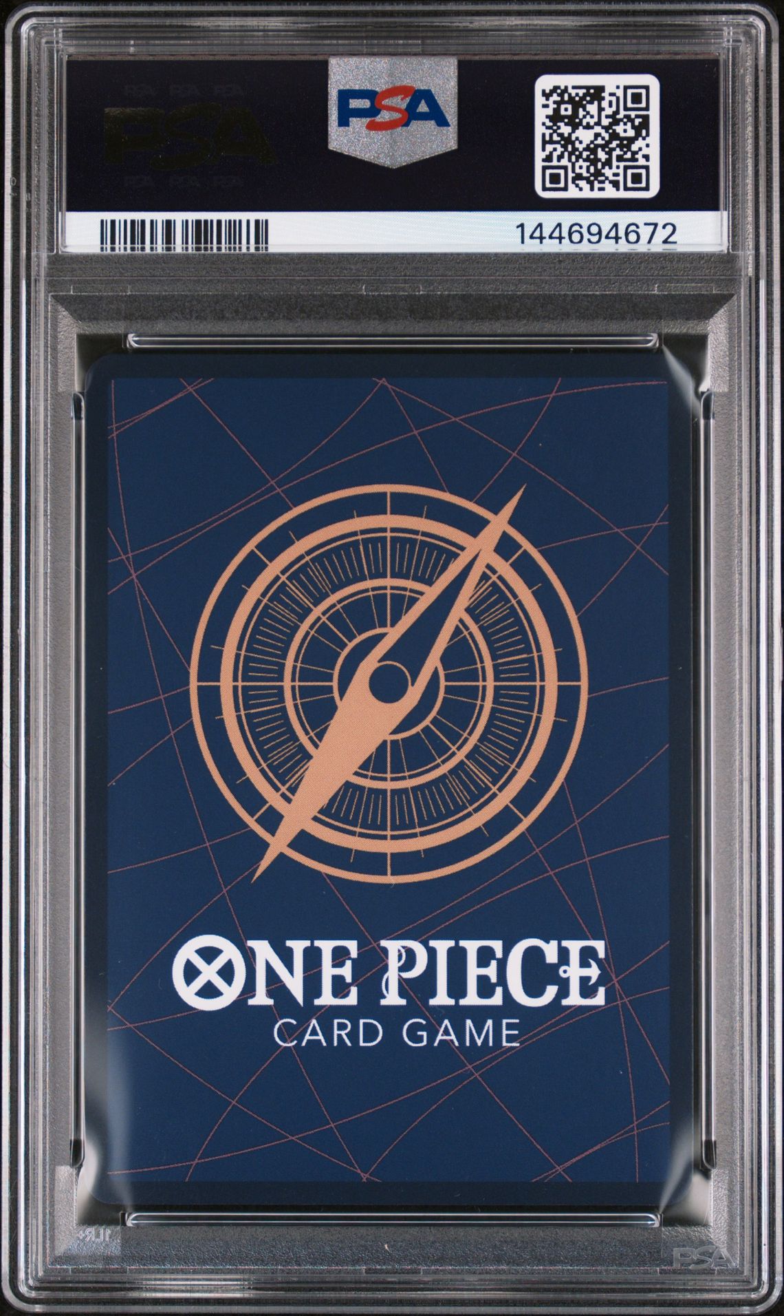 2025 One Piece Op11-A Fist Of Divine Speed Luffy-Tarou #005 (Special Alternate Art) Gem Mt 10 back