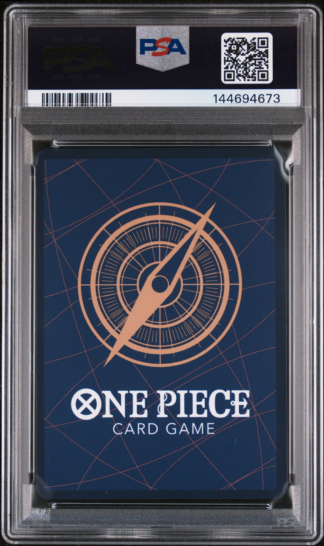 2025 One Piece Op11-A Fist Of Divine Speed Luffy-Tarou #005 (Special Alternate Art) Gem Mt 10 back