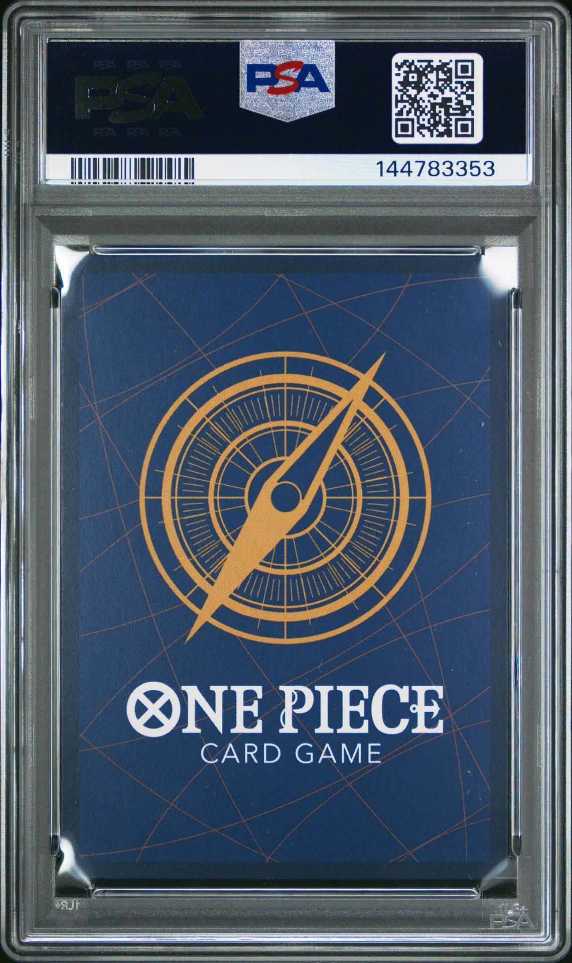 2025 One Piece Op10-Royal Blood Monkey D. Luffy #118 (Alternate Art) Gem Mt 10 back