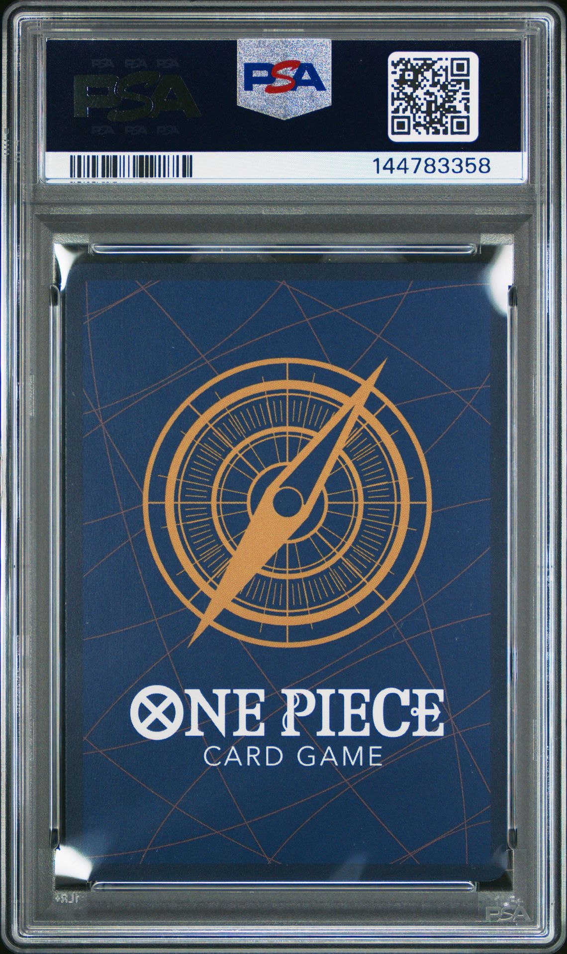 2025 One Piece Op12-Legacy Of The Master Dead Man's Game #037 (Alternate Art) Gem Mt 10 back