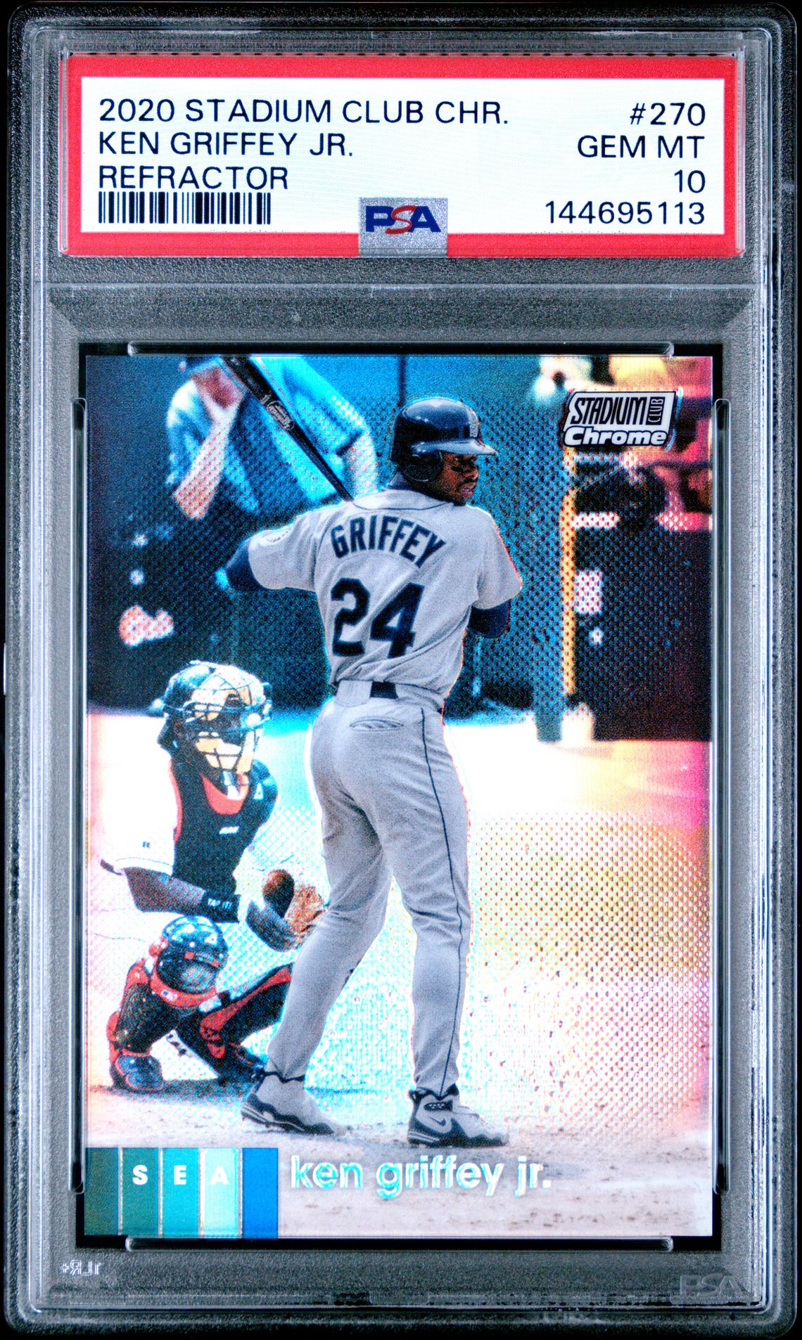 2020 Stadium Club Chrome Ken Griffey Jr. #270 (Refractor) Gem Mt