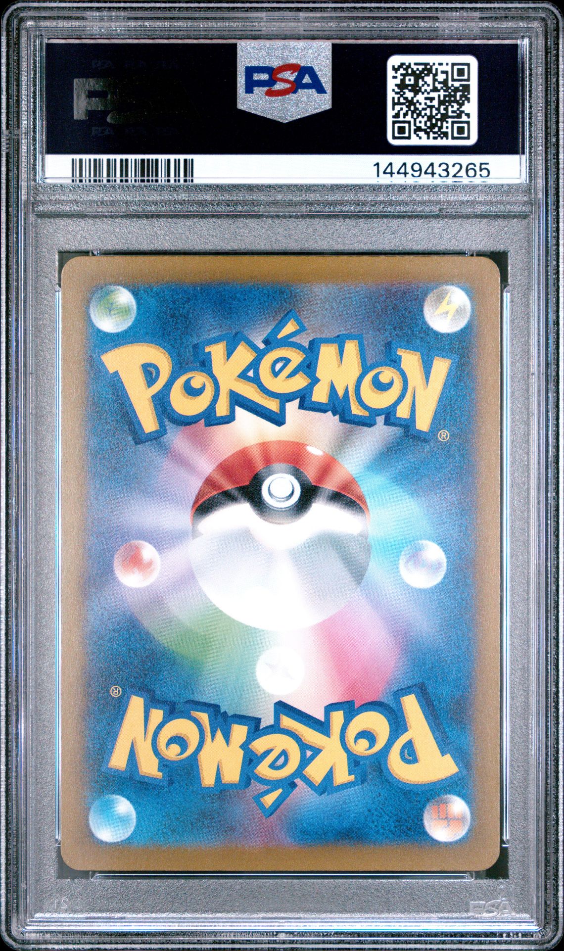 2025 Pokemon Japanese Sv-P Promo Rocket's Giovanni #270 (Boss X Pcg Collaboration) Gem Mt 10 back view - PSA certificate #144943265