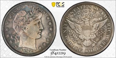 1898 50C MS65