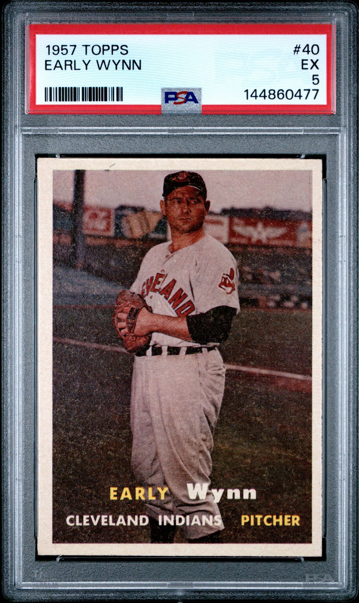 1957 Topps TOPPS #40 Early Wynn front