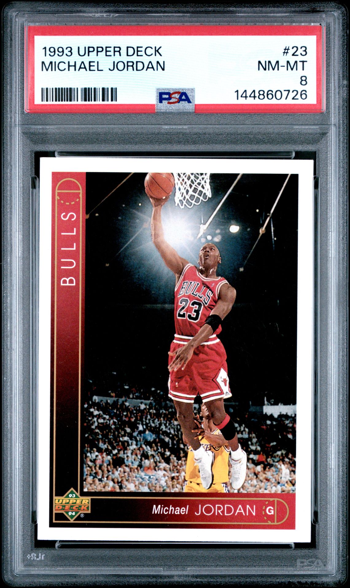 1993 Upper Deck Michael Jordan #23 Nm-Mt 8 front