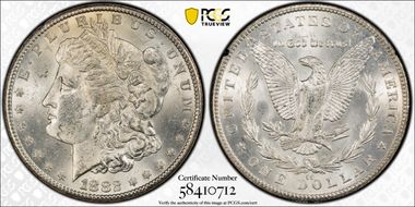 1882-CC $1 GSA Hoard MS62