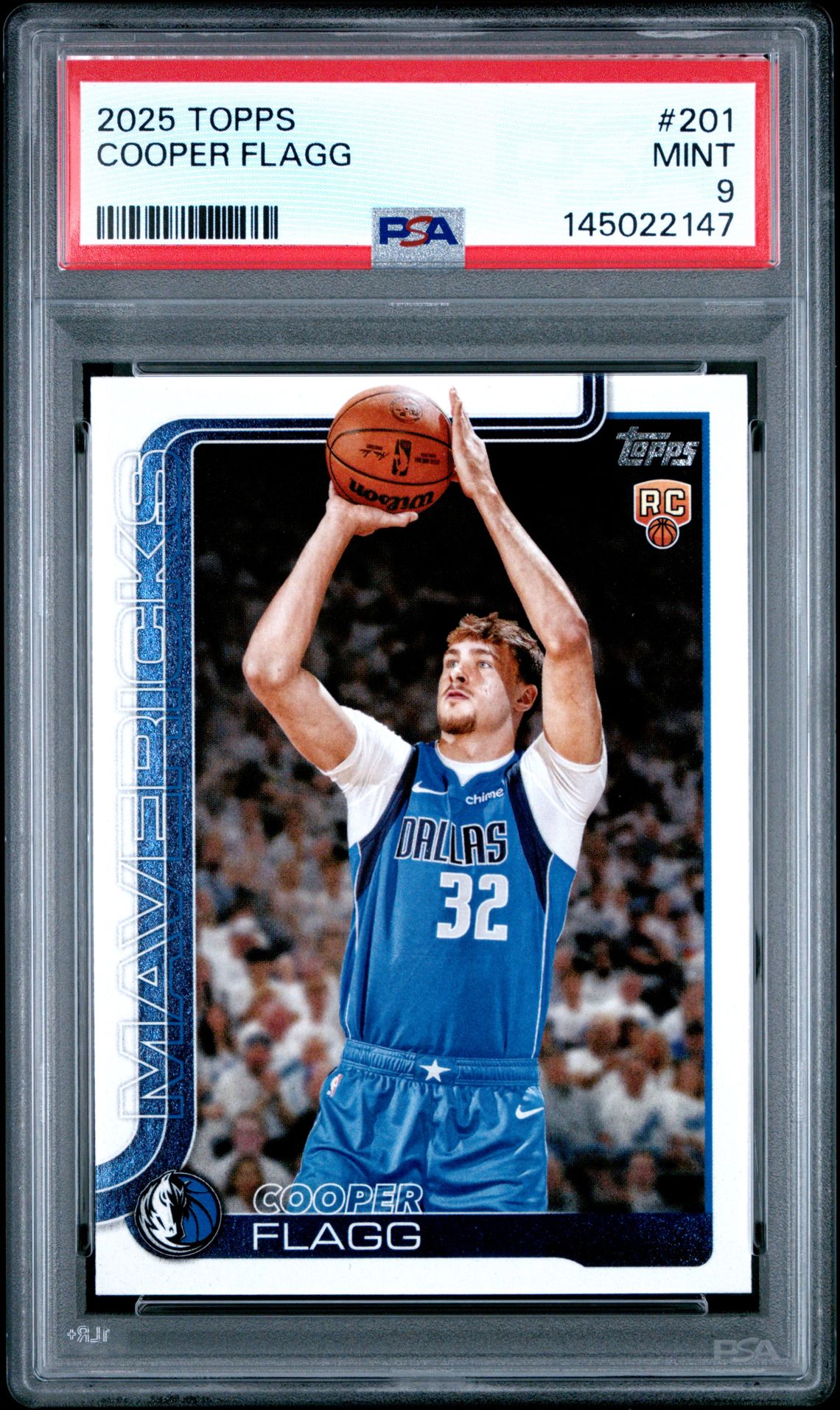 2025 Topps Cooper Flagg #201 Mint 9 front