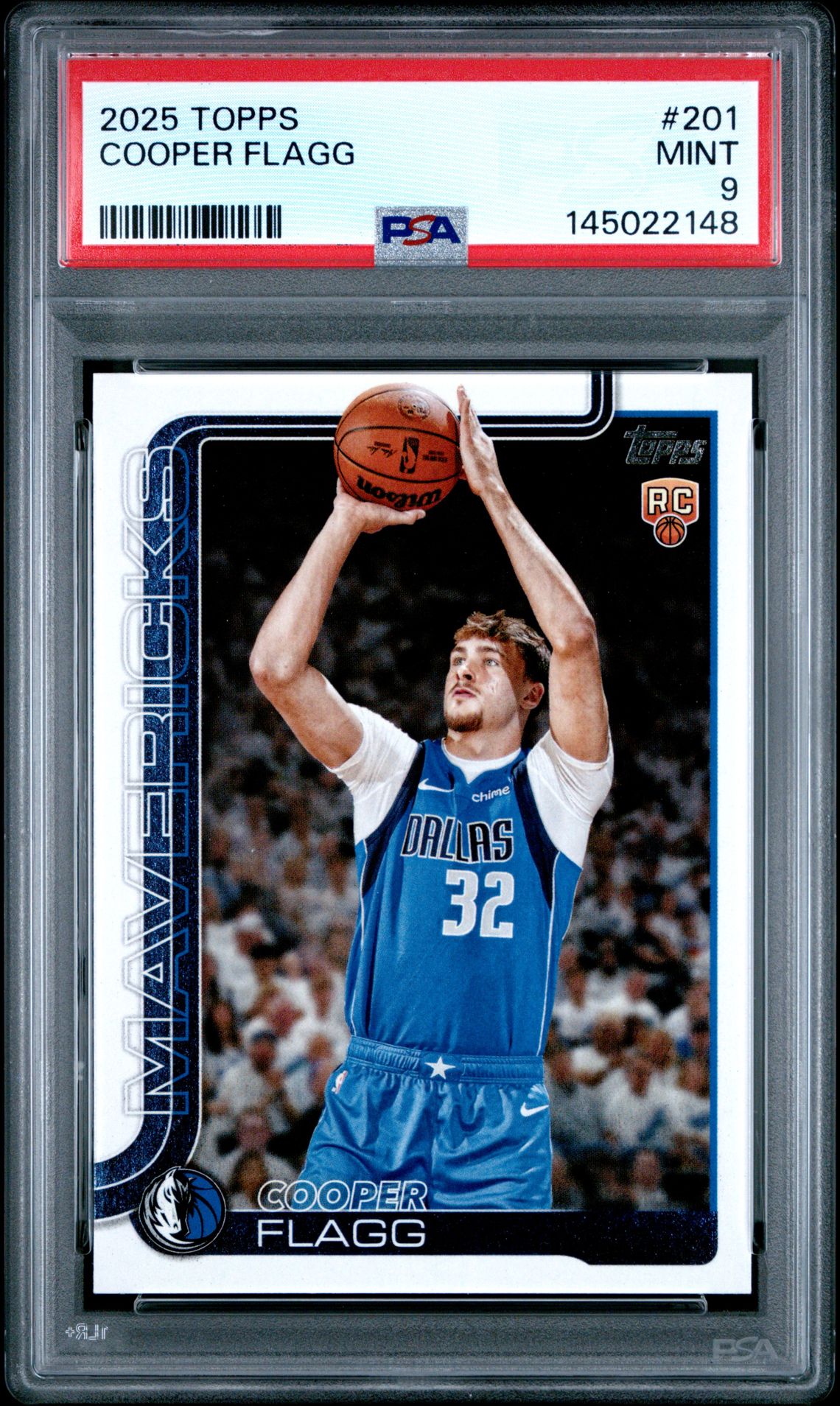 2025 Topps Cooper Flagg #201 Mint 9 front